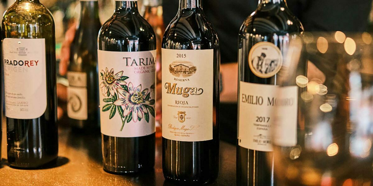 Choice of Wines at El Pirata Mayfair Best London Tapas Bar
