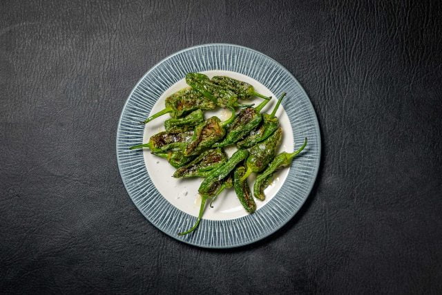 Tapas bar London enjoy pimientos de padron in Mayfair