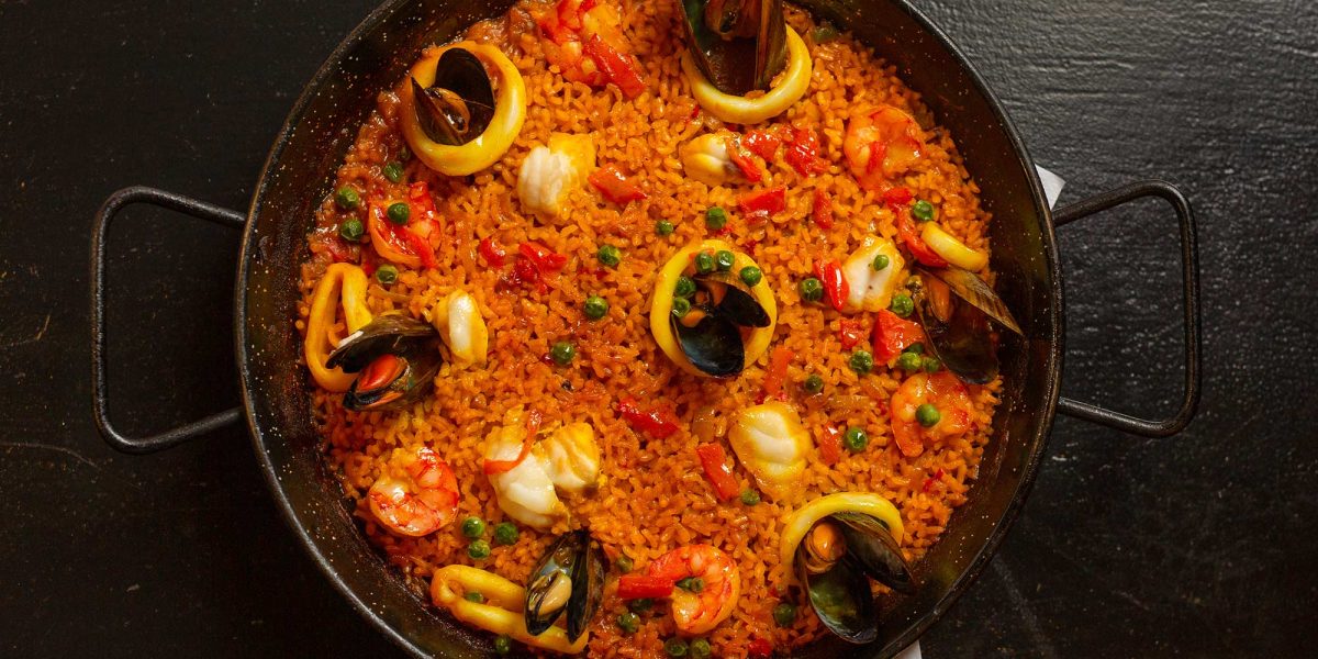 Spanish Tapas Bar London Mayfair Paella Spanish Rice Seafood