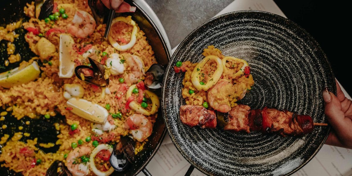 Mediterranean Restaurant Mayfair Hyde Park Corner Paella Tapas Bar London