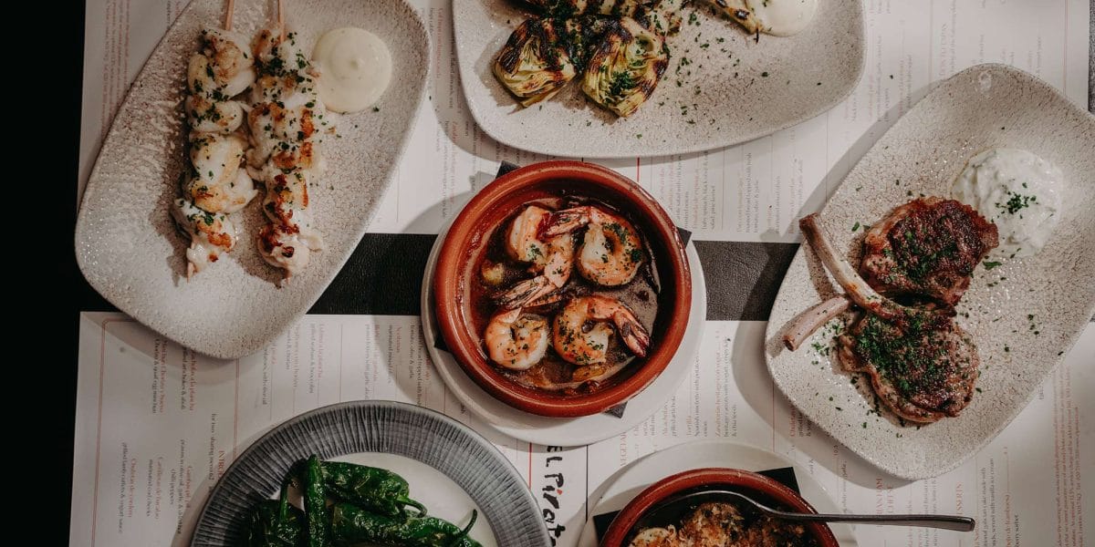 Mediterranean Restaurant Mayfair Hyde Park Corner Romantic Location London Valentines Menu