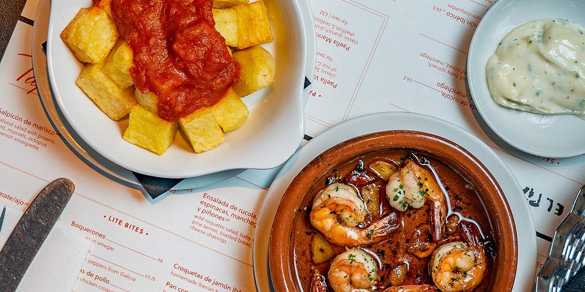 Brunch Spanish restaurant London tapas bar Mayfair Piccadilly Green Hyde Park corner near me