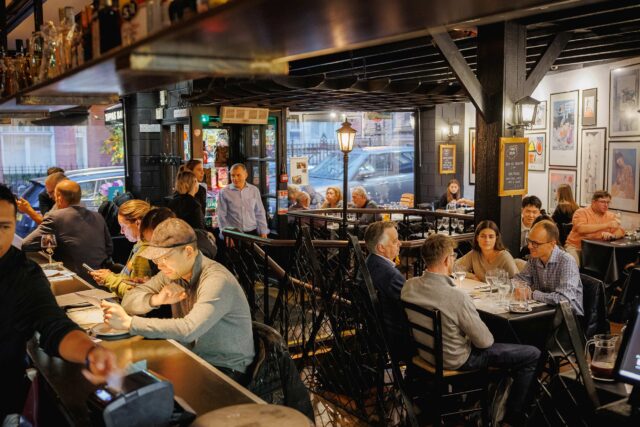 El Pirata of Mayfair Spanish tapas restaurant exterior in London, winner of Best Spanish Tapas London award