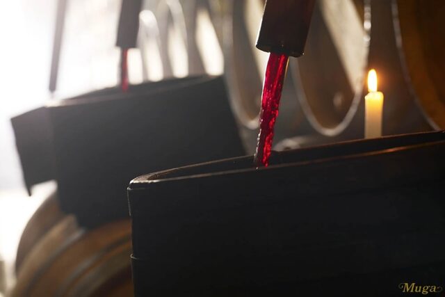 Bodegas Muga Vineyard Red Wine from the Barrel for El Pirata London Tapas Bar Mayfair