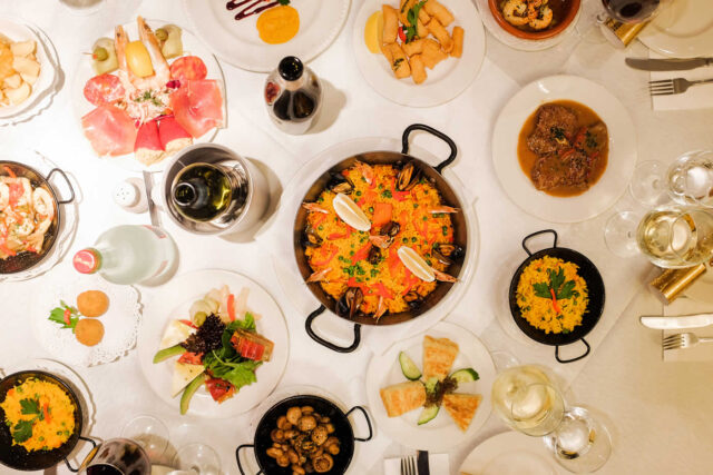 Christmas tapas party menu Mayfair restaurant group dining events