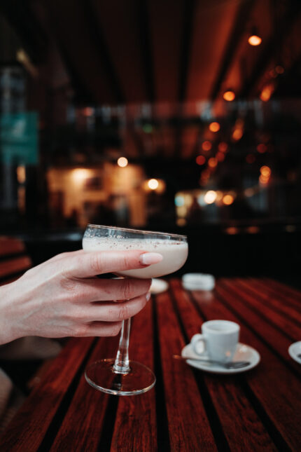 First dates cocktails - Espresso martini cocktail wine tapas bar