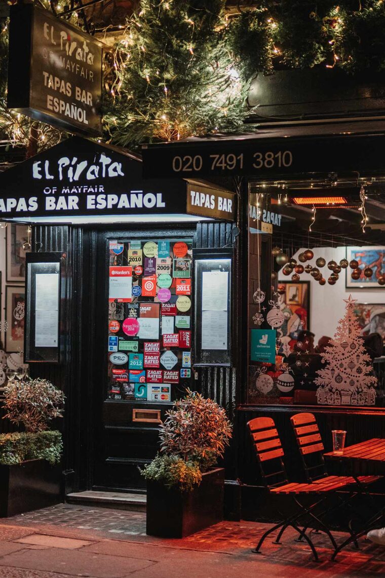Spanish Christmas Feliz Navidad in London at our tapas bar