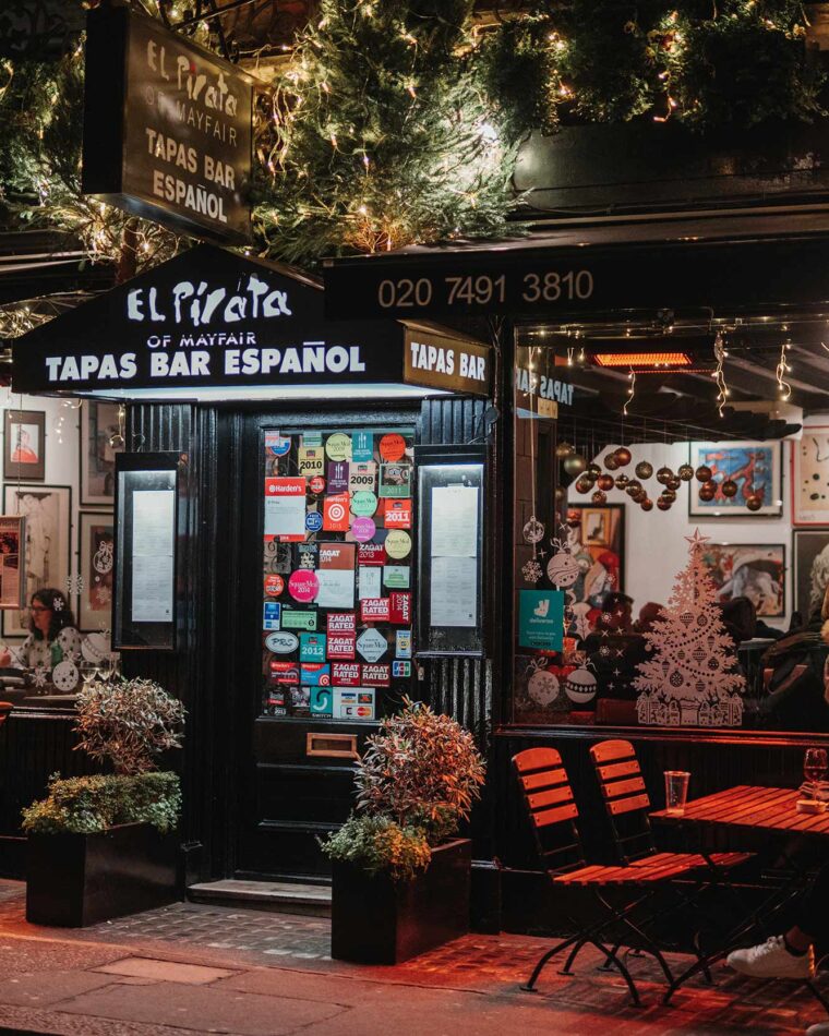 Spanish Christmas Feliz Navidad in London at our tapas bar