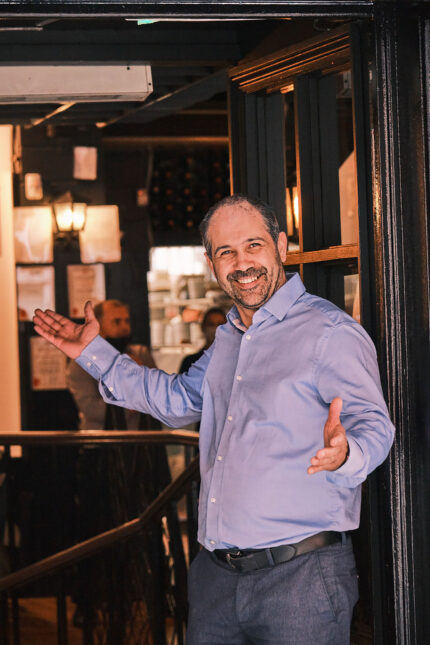 Jose Spanish restaurant tapas bar manager at El Pirata of Mayfair