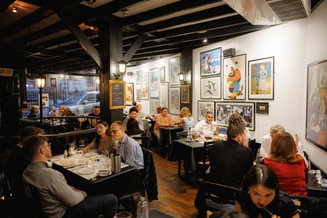 Supper at London hidden gem iconic Spanish restaurant El Pirata