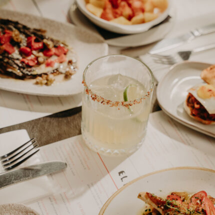 Signature and classic Cocktails, with a selection of non alcoholic options to choose.
