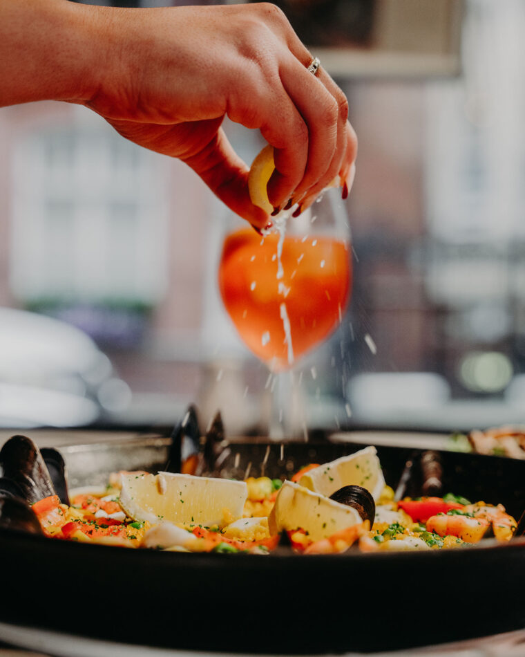 Voted the best Spanish Tapas Bar restaurant in London, head chef learnt to cook just as good as his mother and asked her to teach him.