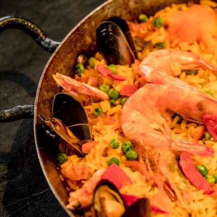 Paella London tapas bar seafood Marinara