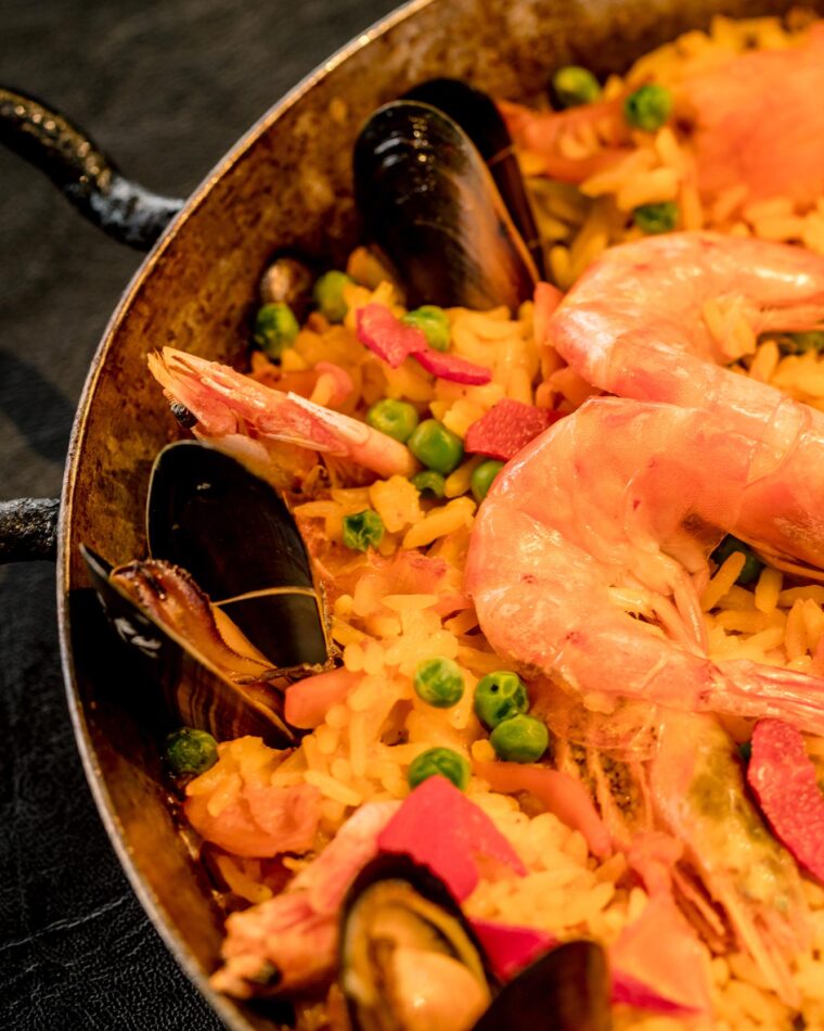 Saturday set lunch at El Pirata of Mayfair including classic dishes such as Patatas bravas, Padron, Tortilla, croquettes, Spanish sausage.