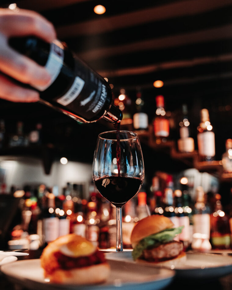 Complimentary glass of cava served for early Christmas party bookings at El Pirata Mayfair