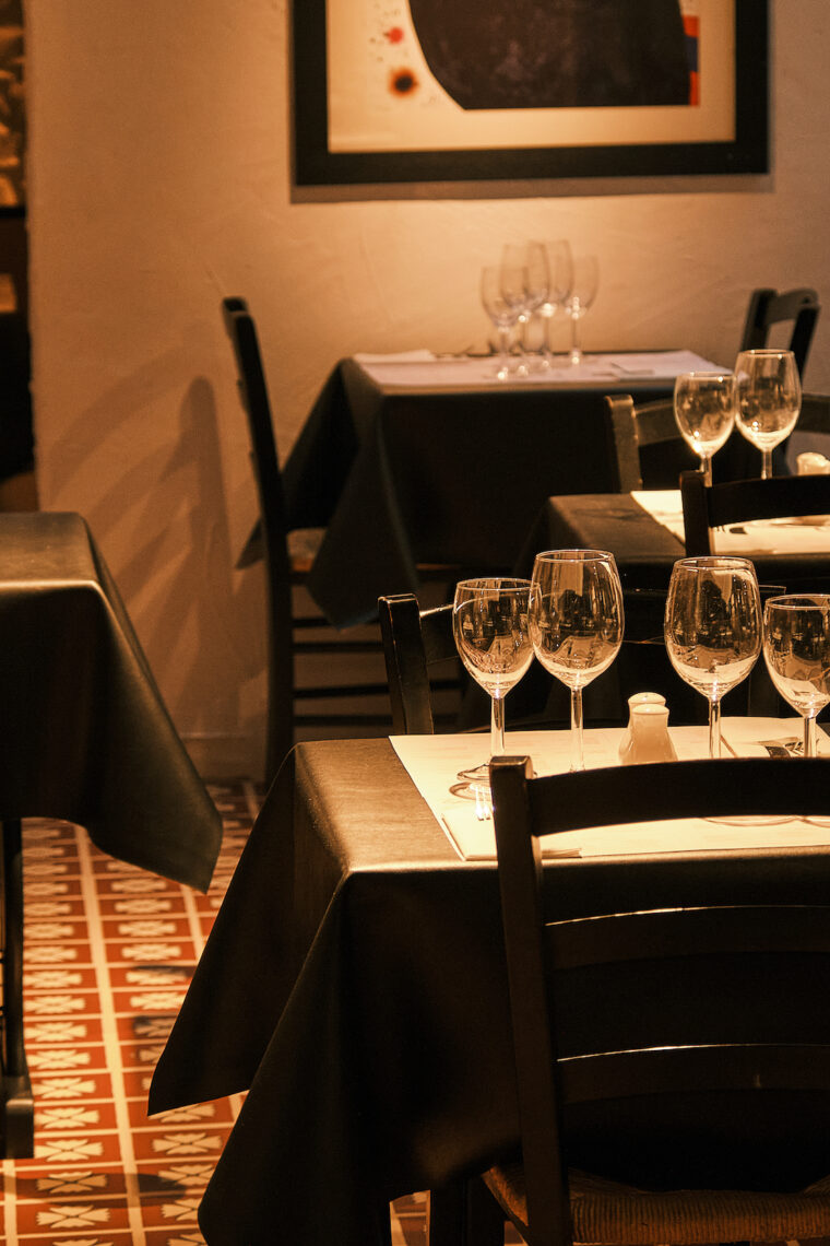 Group private dining wine cellar rooms tapas bar restaurant Mayfair
