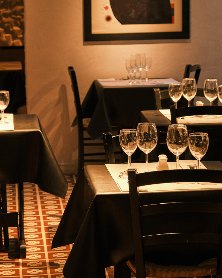 Group private dining wine cellar rooms tapas bar restaurant Mayfair