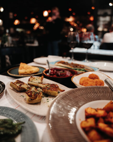 Party group dining celebration menus in London's Mayfair, choose from our party set tapas menus.