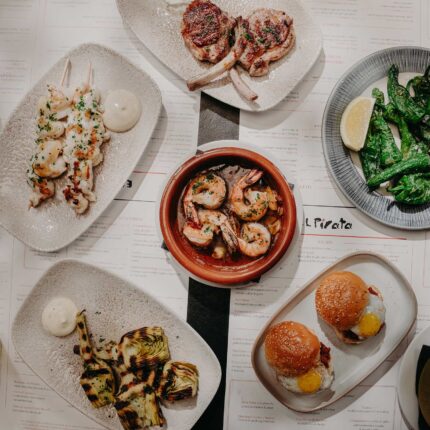 Evening set lunch menu in London's Mayfair available Tuesday to Saturday.