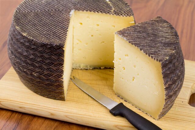 Spains Manchego cheese at restaurant Mayfair best Spanish tapas bar down street London