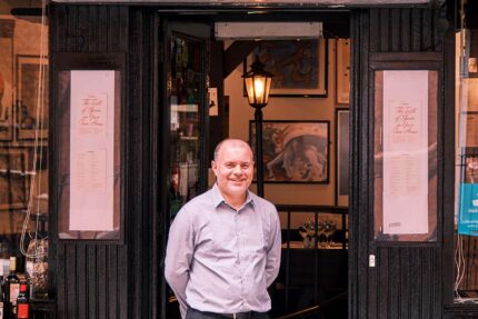 El Pirata, best Spanish tapas restaurant in Mayfair London Manager outside