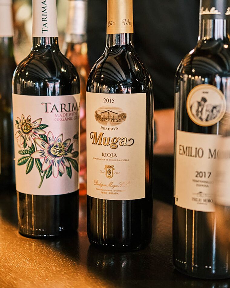 Premium Spanish red wines from Rioja and Ribera del Duero at El Pirata Mayfair.