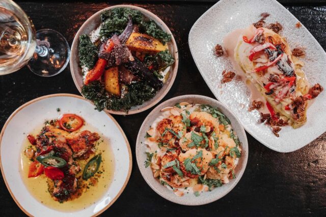 Spanish tapas sharing plates served in our restaurant to customers