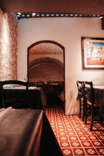 The secret wine cellar for small groups dining at iconic tapas bar